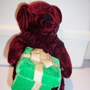Plush Christmas Gift Box Bear